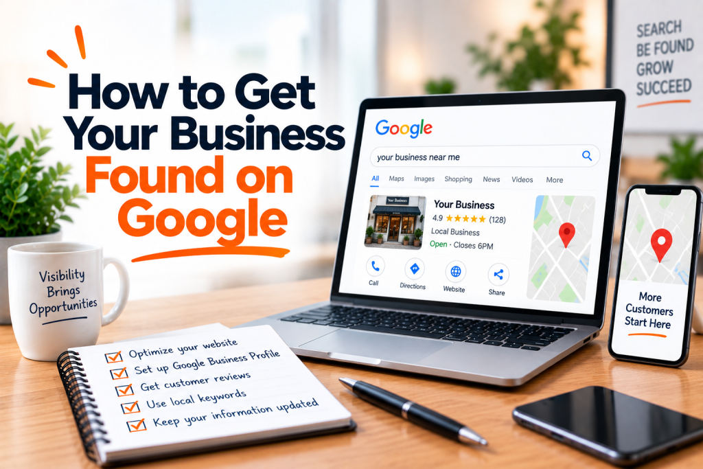 Get Your Business Found on Google
