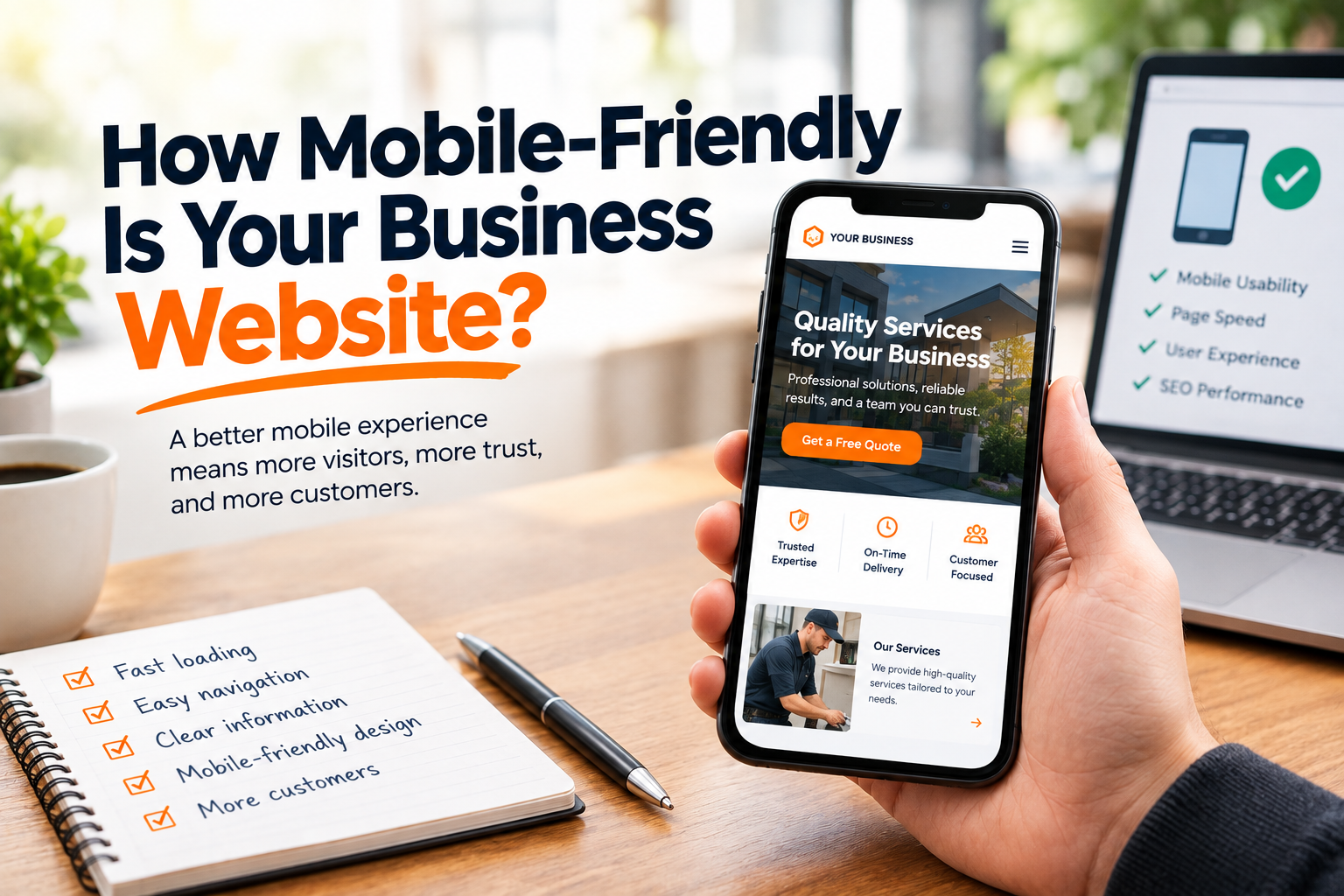 How mobile-friendly is your business website?